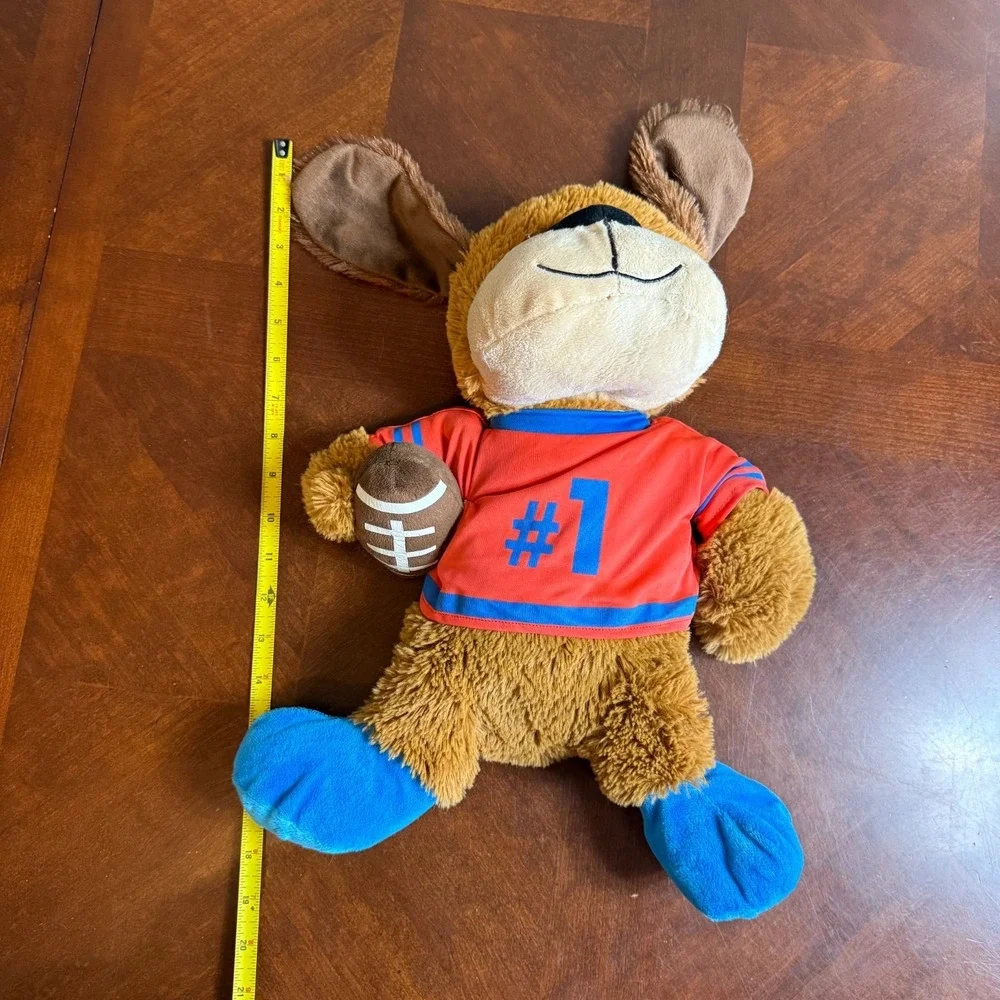 2017‎ PetSmart JOE Football Puppy Dog Plush Promotional Collectible #1 Jersey